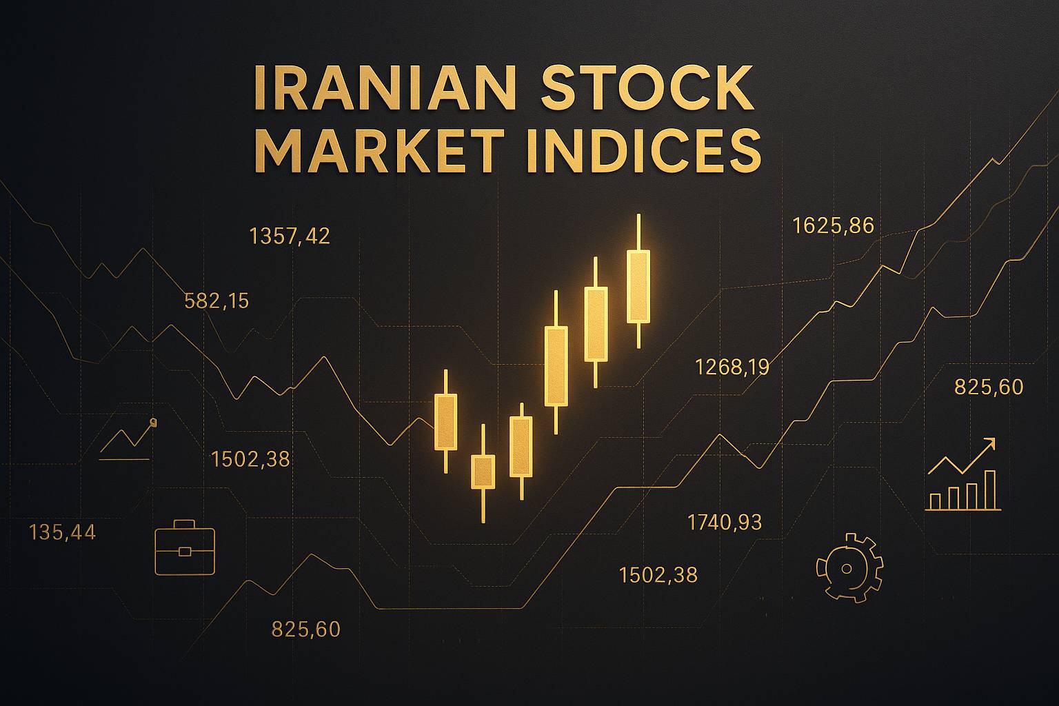 نمودارهای بازار و کندل‌ها؛ نماد شاخص‌های بورس ایران